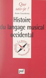 Histoire du langage musical occidental