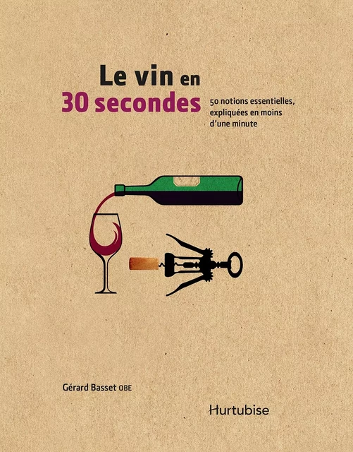 Le vin en 30 secondes - Gérard Obe Basset - Éditions Hurtubise