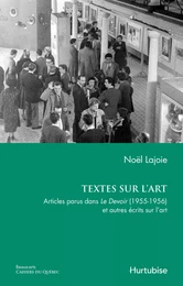 Textes sur l'art