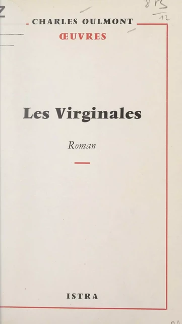 Les virginales - Charles Oulmont - Istra (réédition numérique FeniXX)