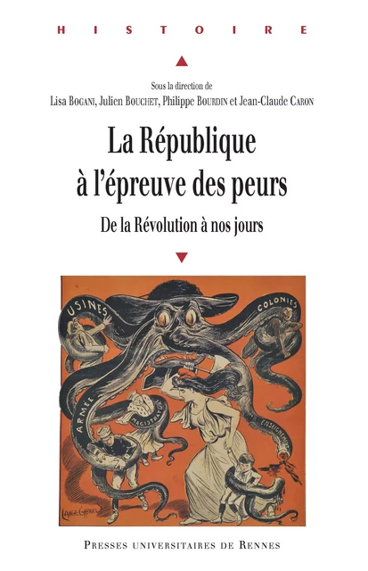 La République à l'épreuve des peurs -  - Presses universitaires de Rennes