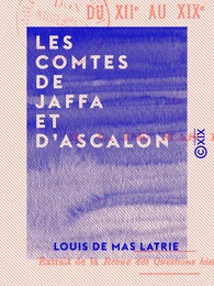 Les Comtes de Jaffa et d'Ascalon