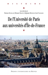 De l’université de Paris aux universités d’Île-de-France