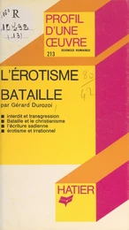 L'érotisme, de Bataille