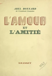 L'amour et l'amitié