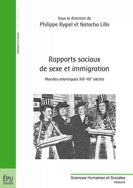 Rapports sociaux de sexe et immigration - Philippe Rygiel - Natacha Lillo - Publibook