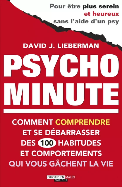 Psycho Minute - David J. Lieberman - Éditions Leduc