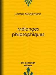 Mélanges philosophiques