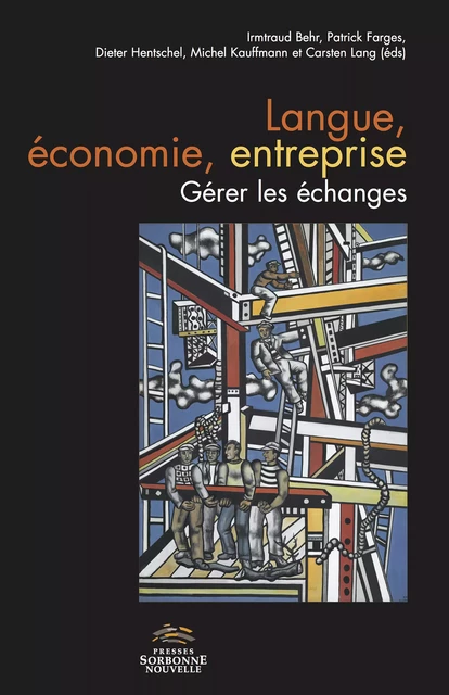 Langue, économie, entreprise. Gérer les échanges -  - Presses Sorbonne Nouvelle via OpenEdition