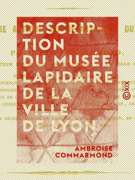 Description du musée lapidaire de la ville de Lyon