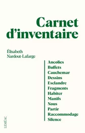 Carnet d'inventaire