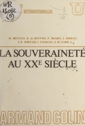 La souveraineté au XXe siècle