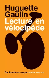 Lecture en vélocipède