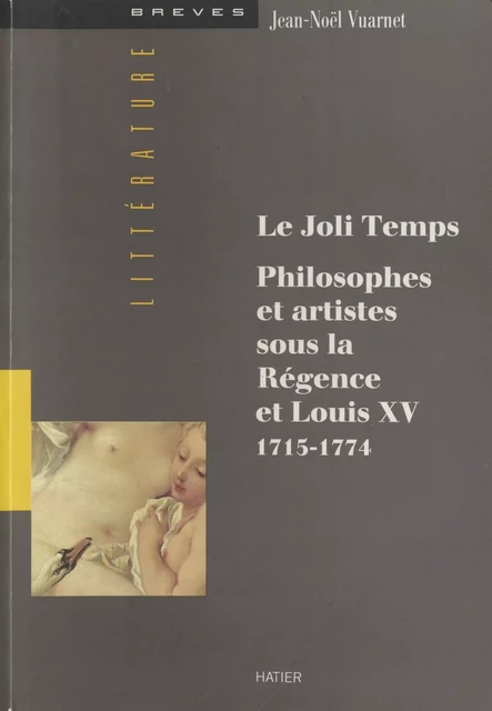 Le joli temps - Jean-Noël Vuarnet - Hatier (réédition numérique FeniXX)