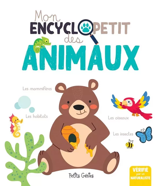 Mon encyclopetit des animaux - Claire Chabot, Danielle Robichaud - Petits Génies