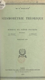 Séismométrie théorique