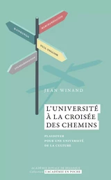 L’Université à la croisée des chemins