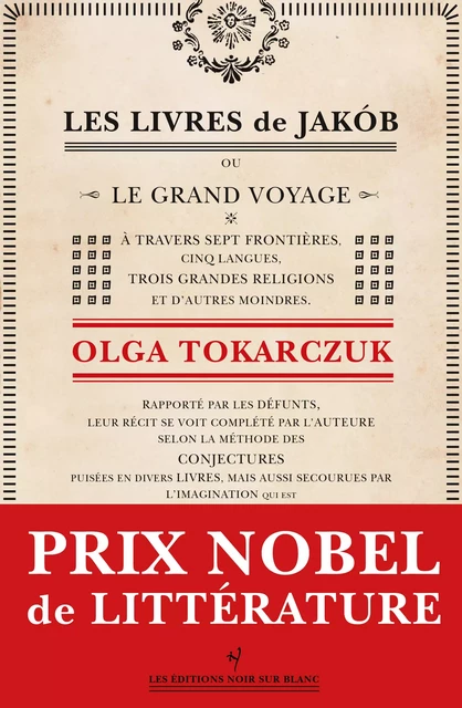 Les Livres de Jakób - Olga Tokarczuk - Libella