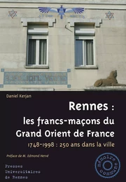 Rennes : les francs-maçons du Grand Orient de France