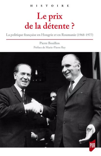 Le prix de la détente ? - Pierre Bouillon - Presses universitaires de Rennes