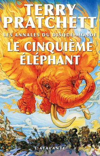 Le Cinquième éléphant - Terry Pratchett - L'Atalante