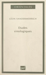 Études sinologiques