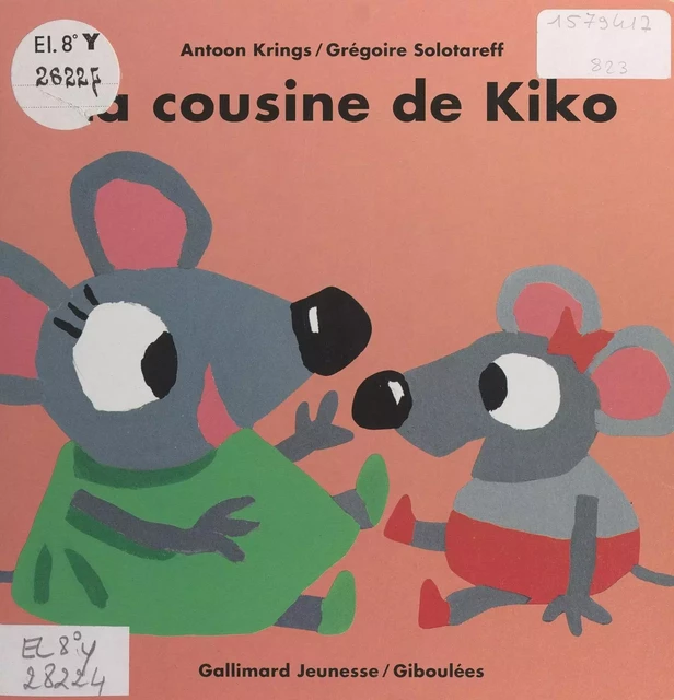 La cousine de Kiko - Antoon Krings, Grégoire Solotareff - Gallimard Jeunesse (réédition numérique FeniXX)