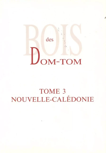 Bois des DOM-TOM -  Collectif - Quae