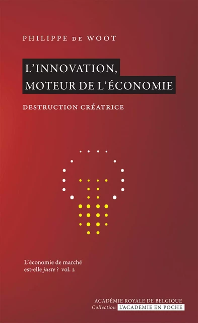 L'innovation, moteur de l'économie - de Woot, Philippe Delterme - Académie royale de Belgique