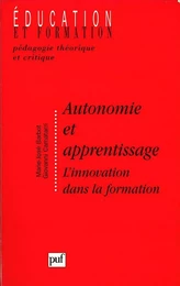 Autonomie et apprentissage