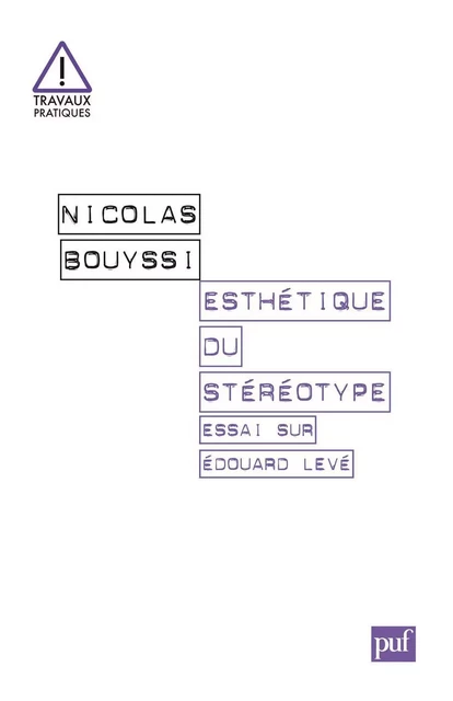 Esthétique du stéréotype - Nicolas Bouyssi - Humensis