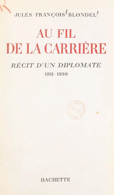 Au fil de la carrière - Jules-François Blondel - (Hachette) réédition numérique FeniXX