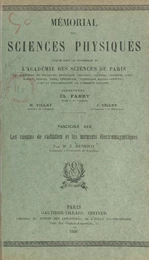 Les couples de radiation et les moments électromagnétiques