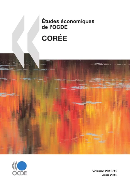 Études économiques de l'OCDE : Corée 2010 -  Collectif - OECD