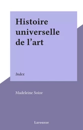 Histoire universelle de l'art