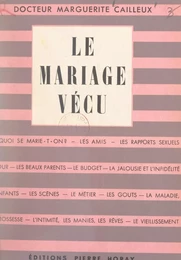 Le mariage vécu