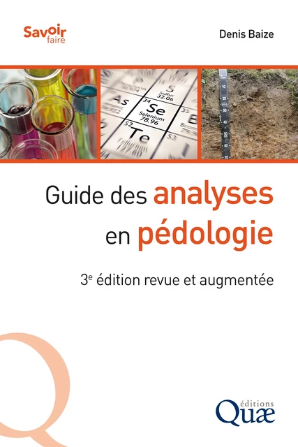 Guide des analyses en pédologie - Denis Baize - Quae