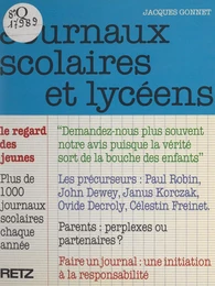 Journaux scolaires et lycéens