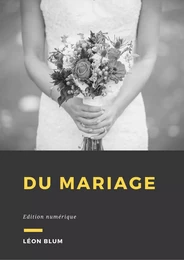 Du mariage