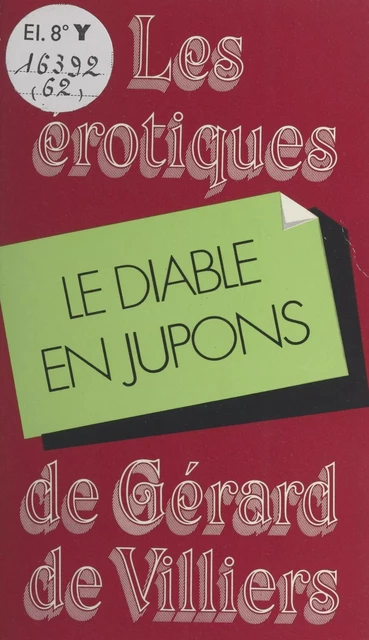 Le diable en jupons - Colette de Nuiz - (Presses de la Cité) réédition numérique FeniXX