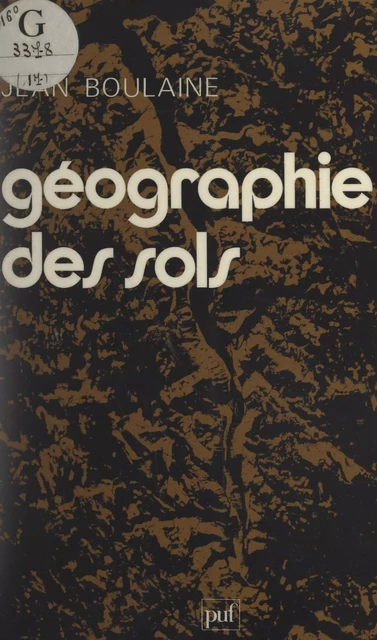 Géographie des sols - Jean Boulaine - (Presses universitaires de France) réédition numérique FeniXX