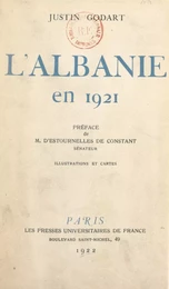 L'Albanie en 1921