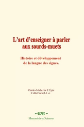 L’art d’enseigner à parler aux sourds-muets