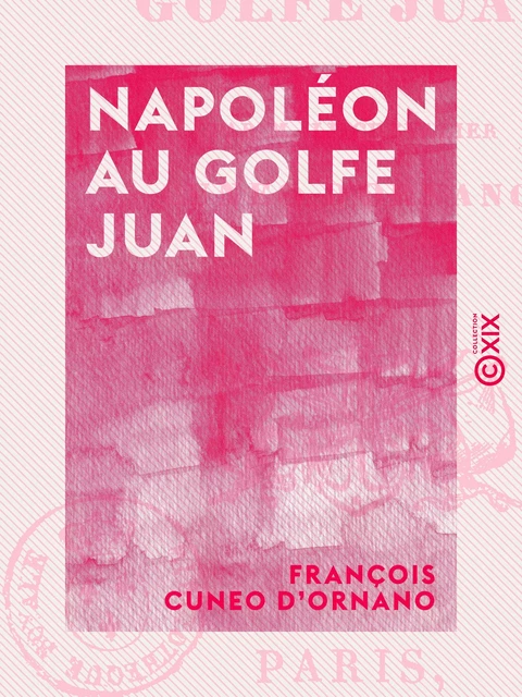 Napoléon au golfe Juan - François Cuneo d'Ornano - Collection XIX