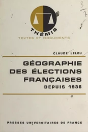 Géographie des élections françaises depuis 1936