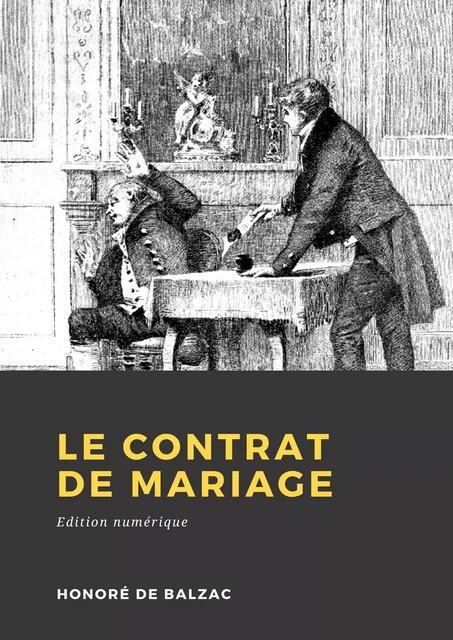 Le Contrat de mariage - Honoré de Balzac - Librofilio