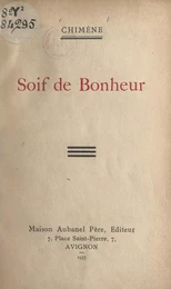 Soif de bonheur