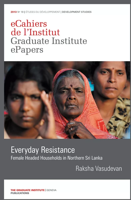 Everyday Resistance - Raksha Vasudevan - Graduate Institute Publications