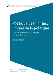 Politique des limites, limites de la politique