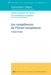 Les compétences de l'Union européenne